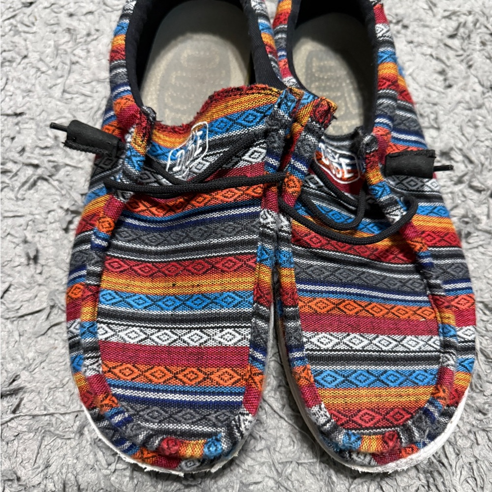 Hey Dude Serape Desert Horizon Slip On Shoes Men’s 8